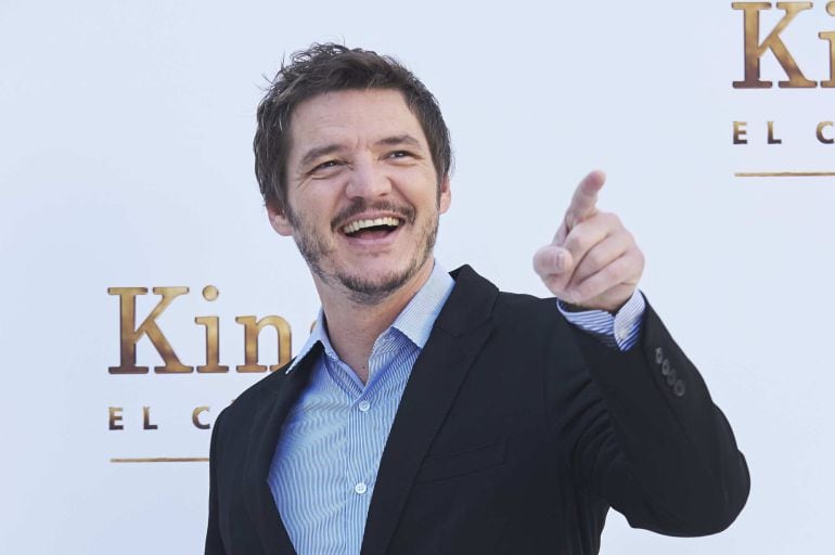 El actor Pedro Pascal, durante un acto en Madrid