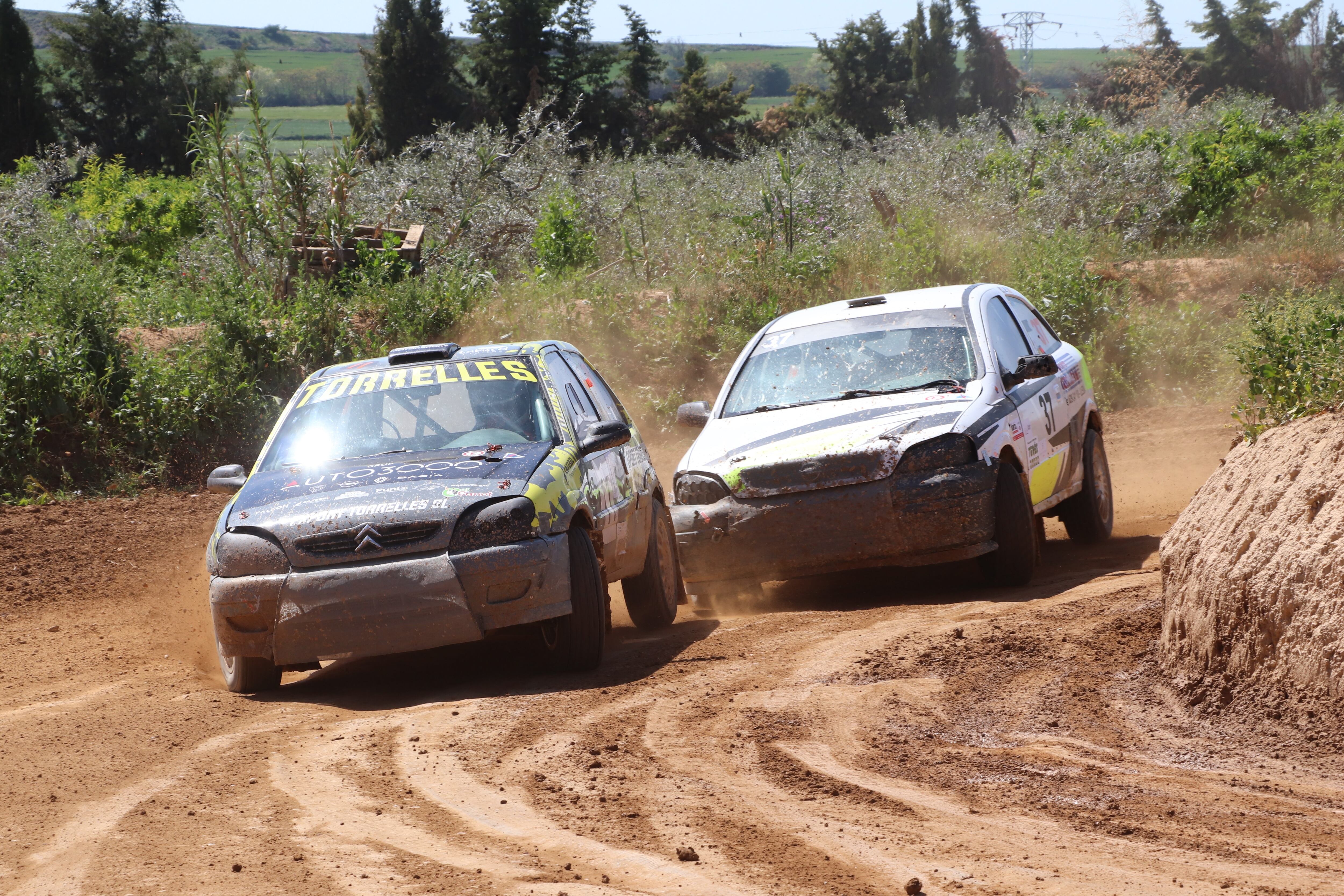 Esplús ha vivido un gran fin de semana con el Campeonato de Aragón de Autocross