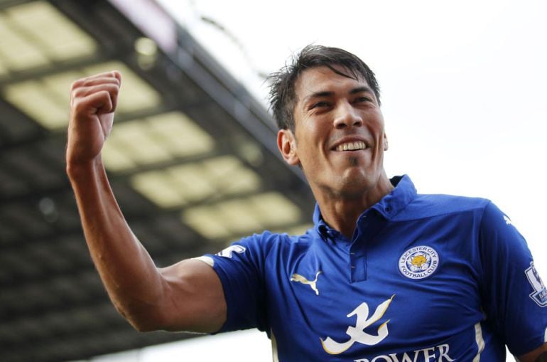 Leo Ulloa triunfa ahora en e lLeicester inglés