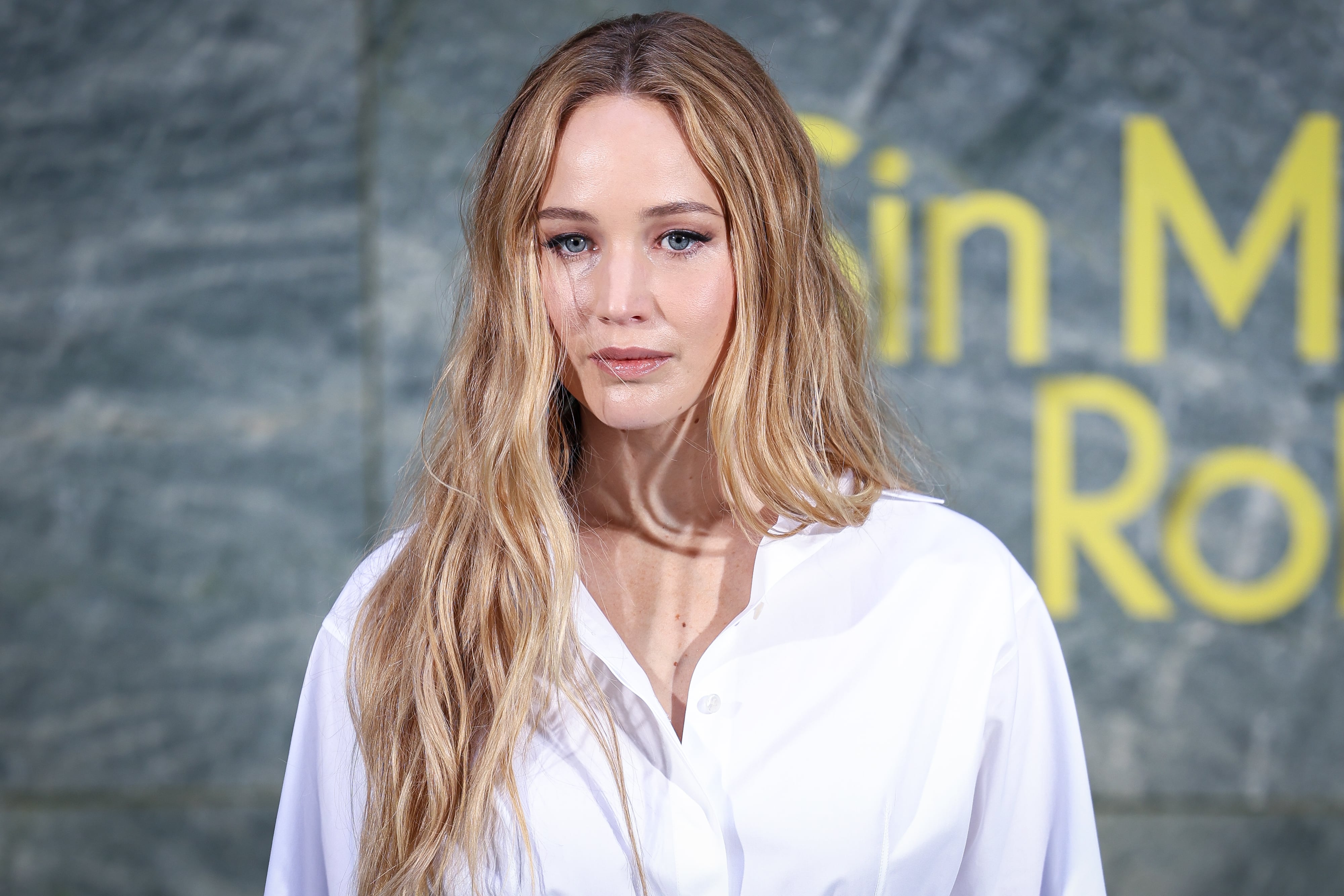 Jennifer Lawrence presenta &#039;Sin Malos Rollos&#039; en Madrid (Photo by Paolo Blocco/FilmMagic)