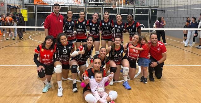 Sénior femenino del CV Xàtiva de Segunda Autonómica