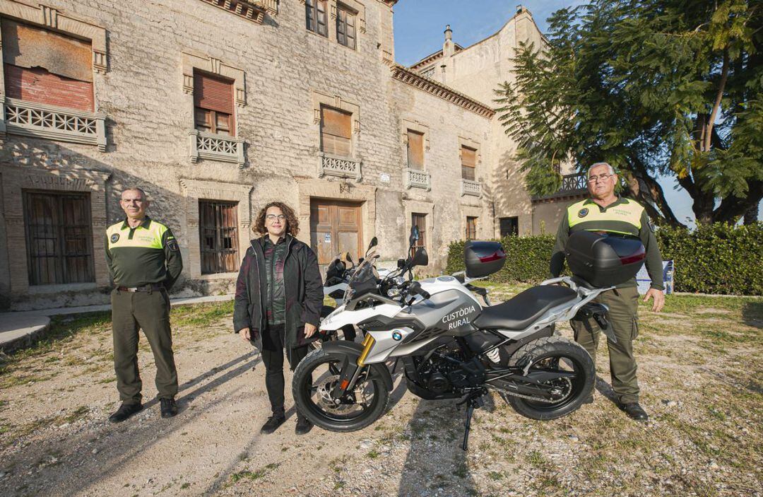 Nuevas motos para los guardas rurales de Gandia  