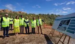 Visita a las obras que Adif está llevando a cabo para la duplicación de la vía entre Torrelavega y Santander.