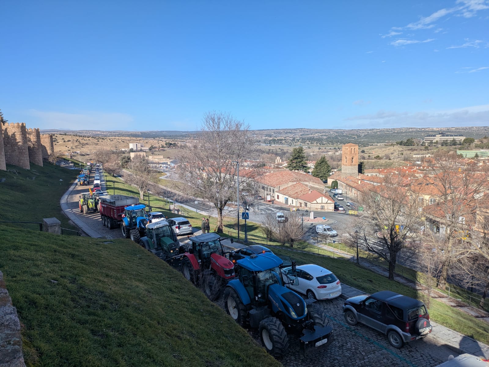 Tractorada Ávila./Ser Ávila