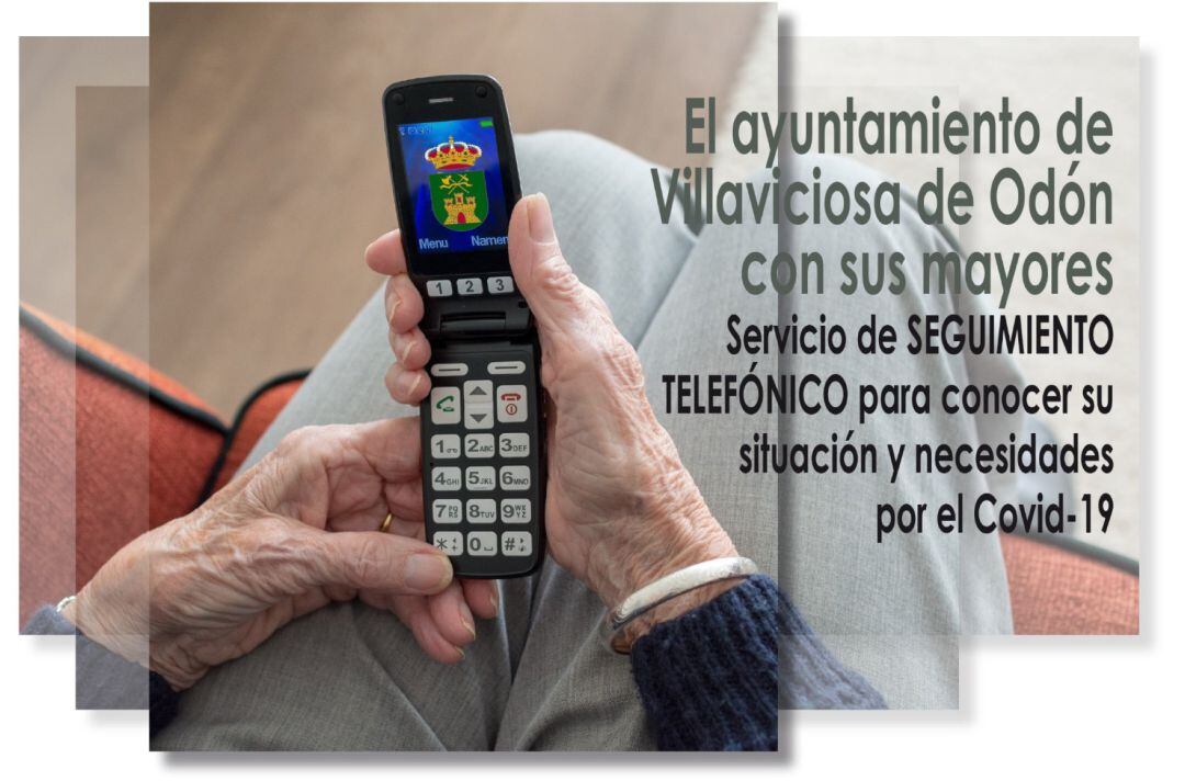 Servicio de seguimiento telefónico a los mayores de Villaviciosa de Odón