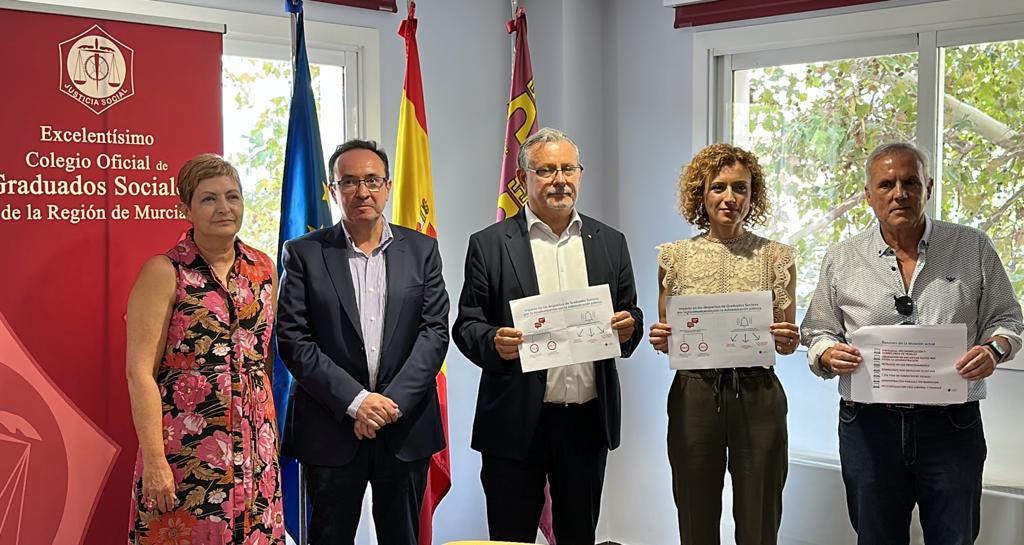 El Colegio profesional de la Región de Murcia aporta los datos de un primer Estudio que se convertirá en un futuro Observatorio de las &quot;ineficiencias&quot; de las administraciones públicas