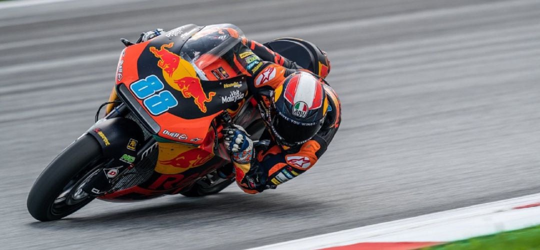 El vigente campeón de Moto 3 viene de firmar el puesto once en el GP de San Marino