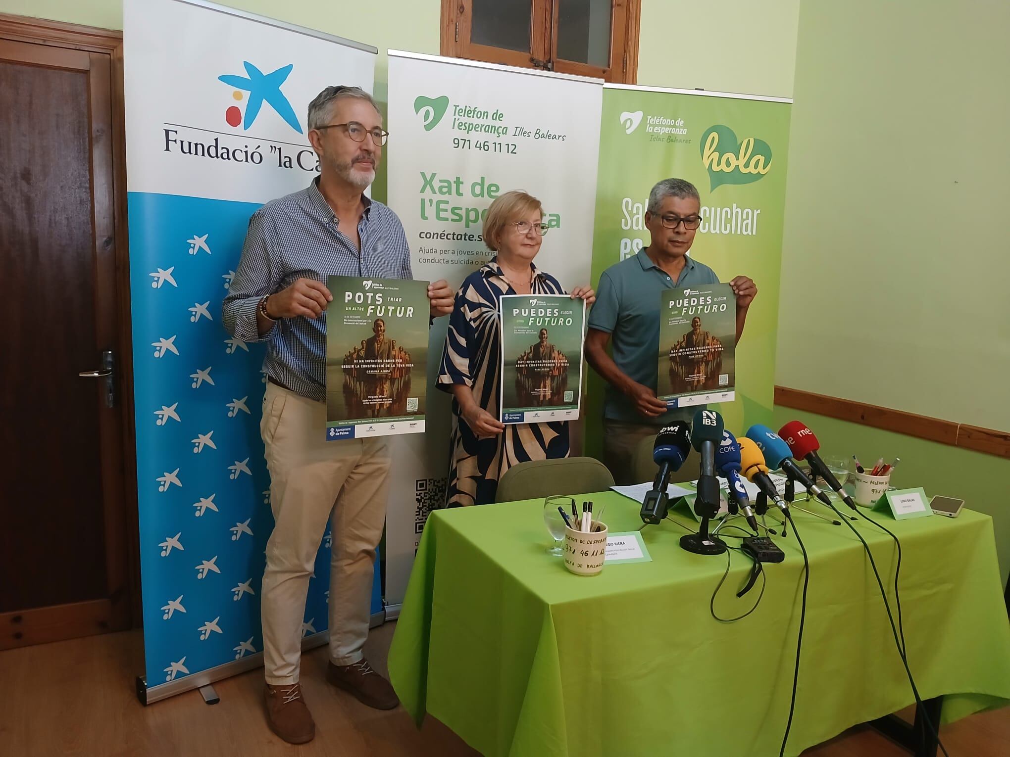 CaixaBank y Teléfono de la Esperanza presentan el proyecto "Pots triar un altre futur"