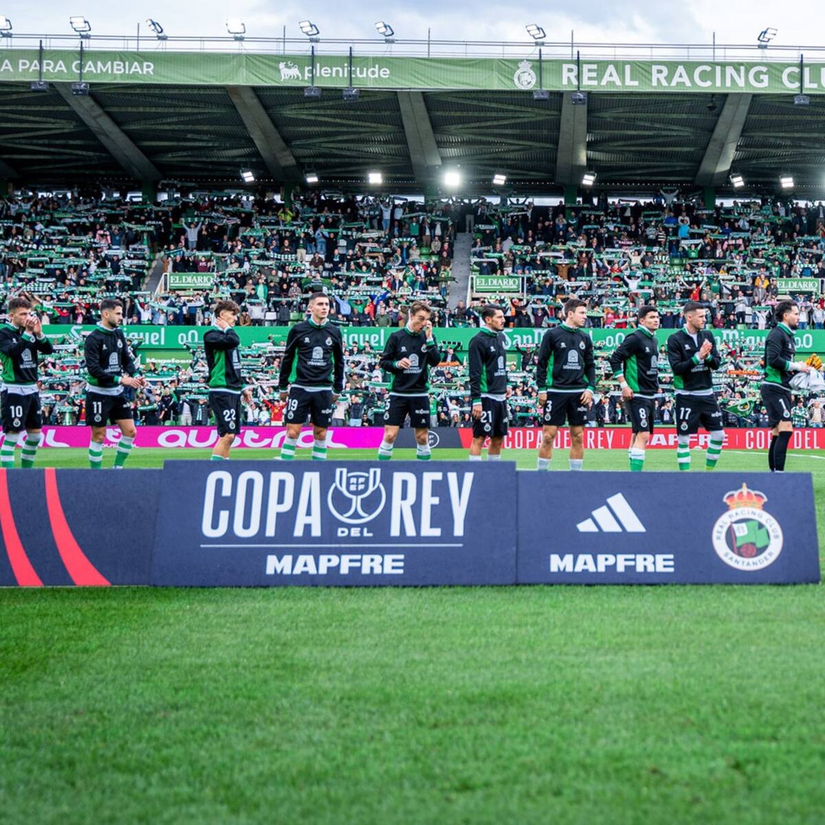 El Racing visitará a la SD Logroñés en Copa del Rey; Sámano-Depor y Tropezón-Cultural Leonesa, las otras eliminatorias