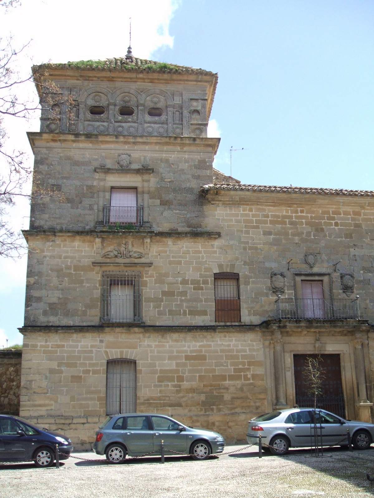 Fachada del Palacio Marqués de Mancera, en la localidad jiennense de Úbeda