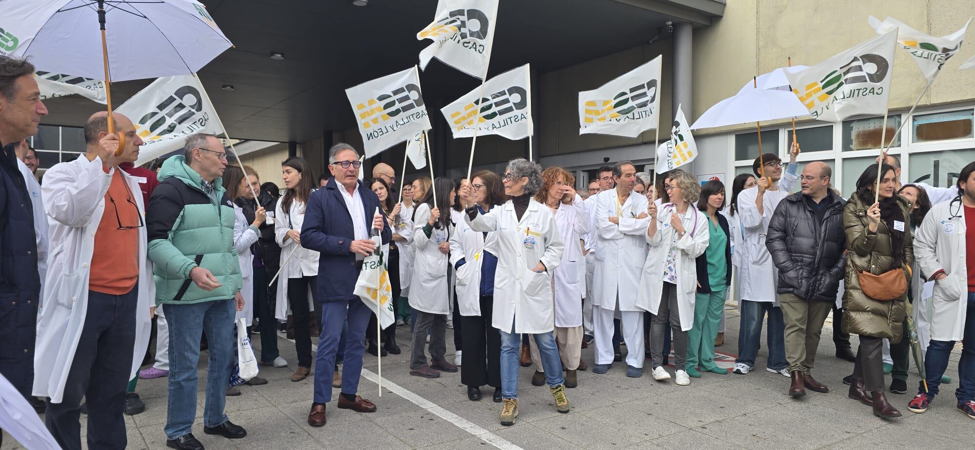Los médicos palentinos van a la huelga