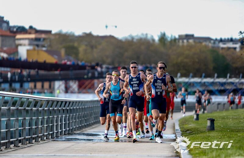 Carrera élite masculina celebrada durante el Mundial del Duatlón el pasado año.