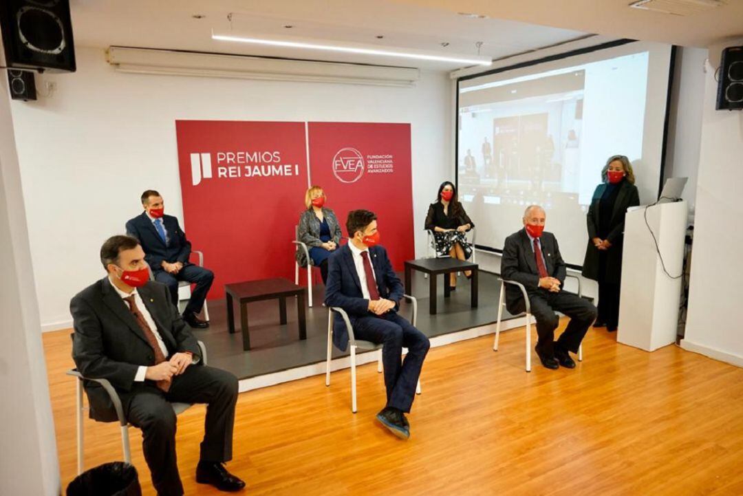 Rueda de prensa de los premiados con los Rey Jaime I 2020