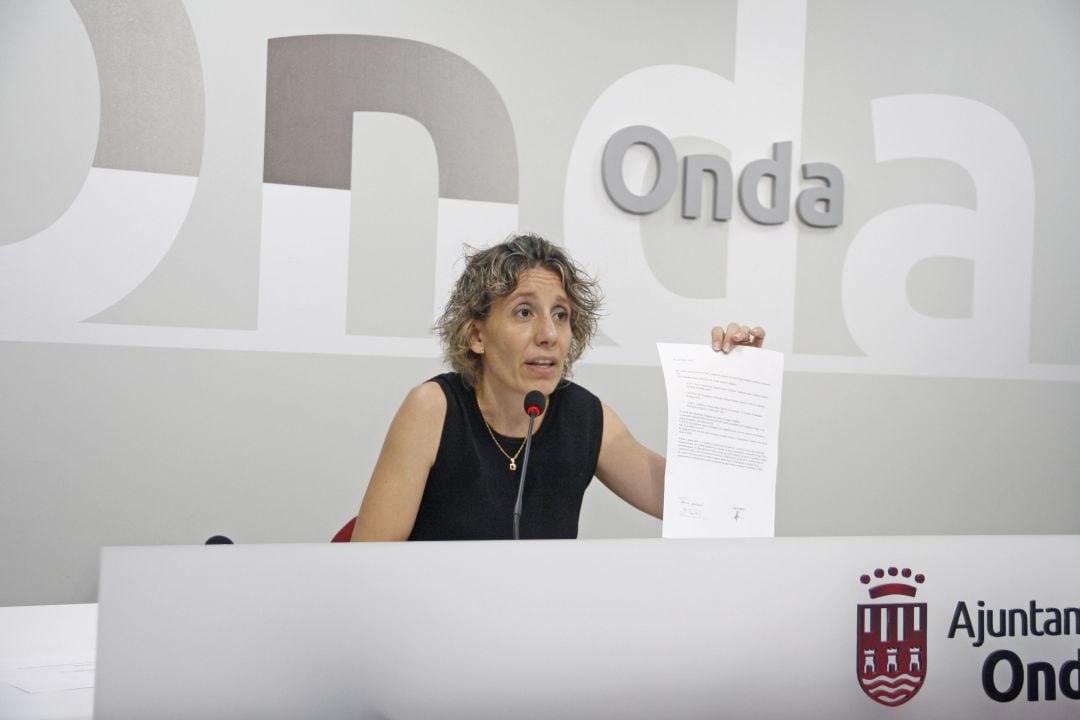 La concejala de Educación de Onda, Estela Badenes