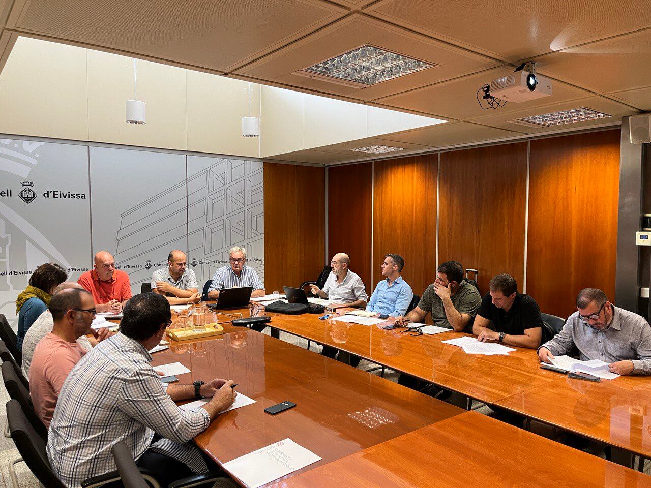 Imagen de la reunión del sector pesquero