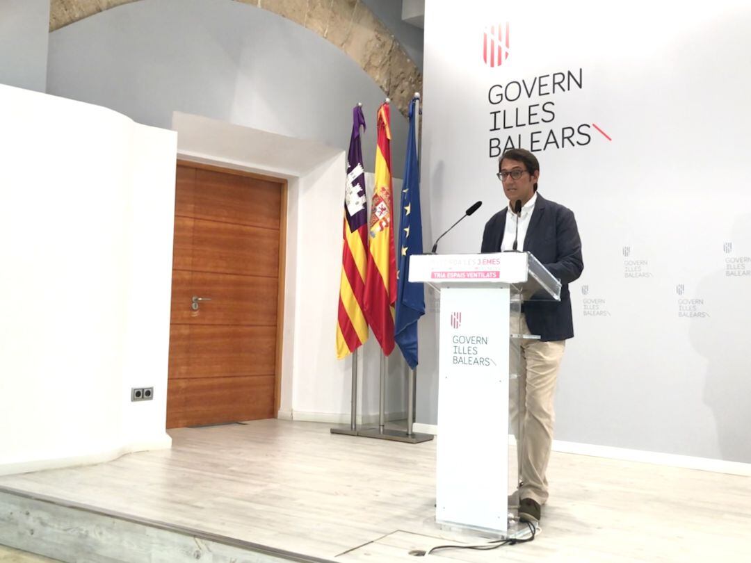 Iago Negueruela, conseller de Turismo