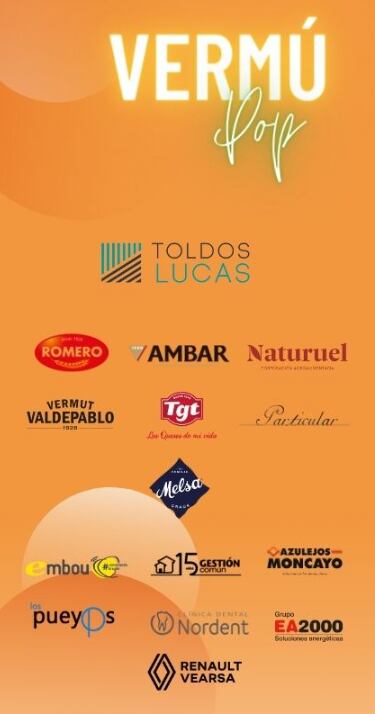 Vuelve el Vermú Pop de Radio Zaragoza el próximo viernes 31 de mayo en el Jardín del Aura. / Cadena SER