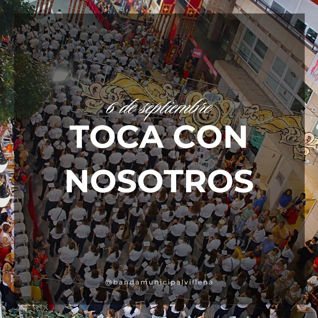 Invitación a tocar con la banda el día 6