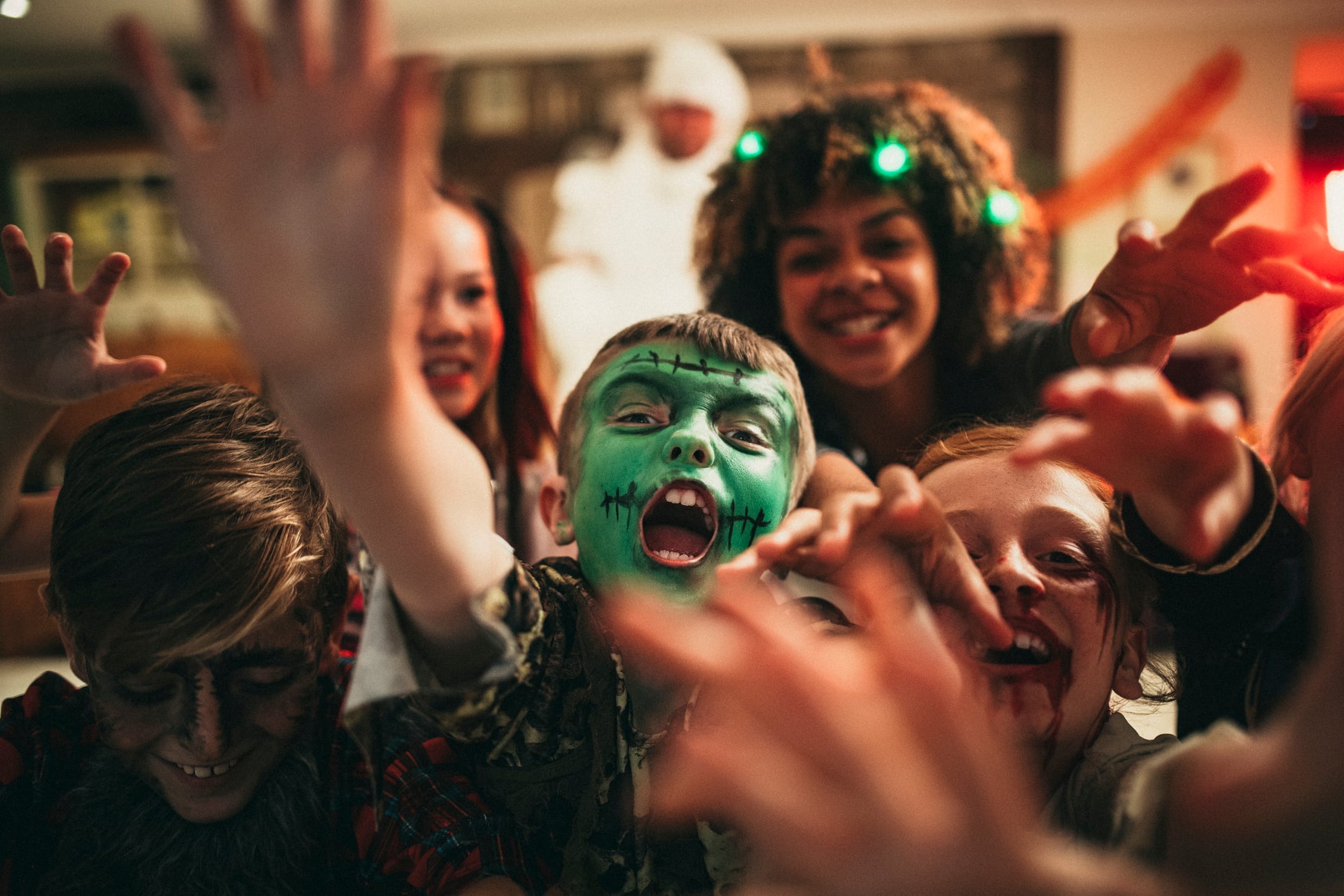 Frankenstein, fantasma o Drácula son algunos de los disfraces más comunes en las fiestas infantiles de Halloween