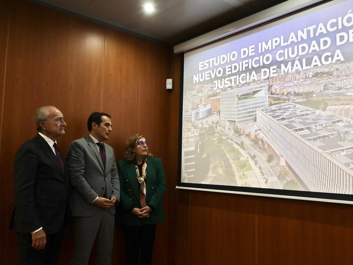 La Junta ampliará la Ciudad de la Justicia de Málaga con una torre de 8 plantas de altura