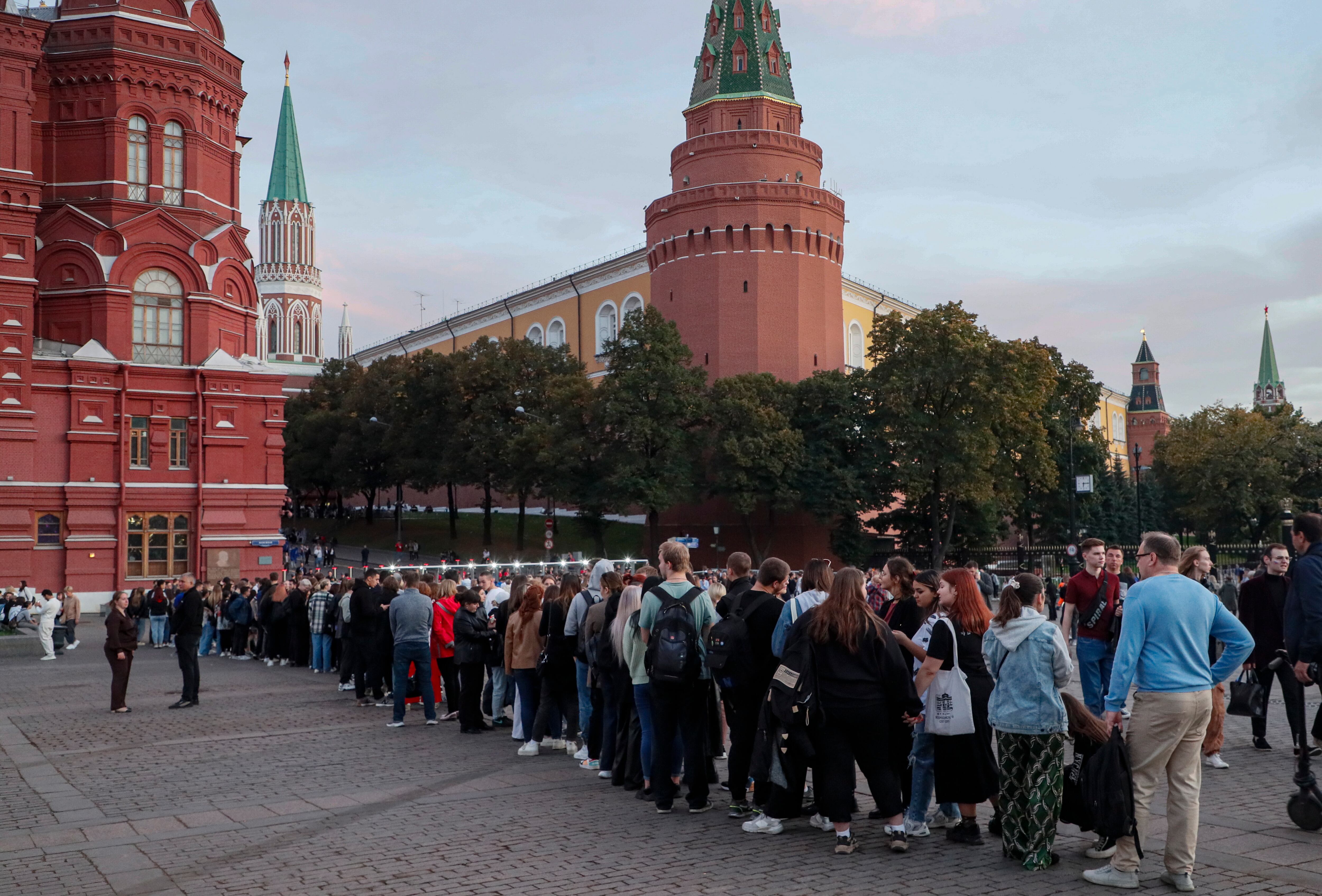 Rusia celebra la anexión de las cuatro regiones ucranianas.