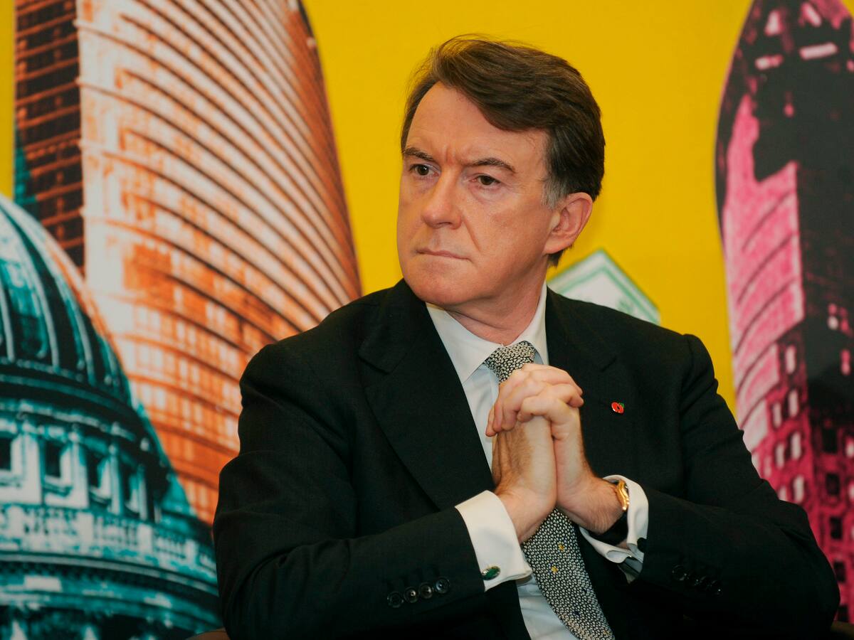 El exministro británico Peter Mandelson abandonará su escaño en la Cámara de los Lores tras su vinculación con Epstein