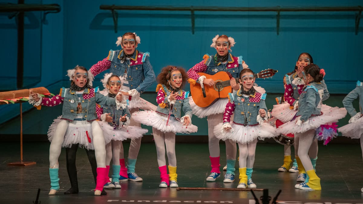 Chirigota infantil Academia de danzas Chano Duato, la charca de los patos Final 2025