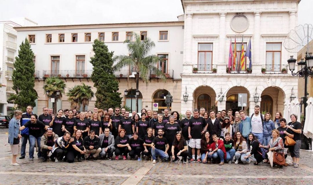 Foto de familia de Asaem en Gandia. 