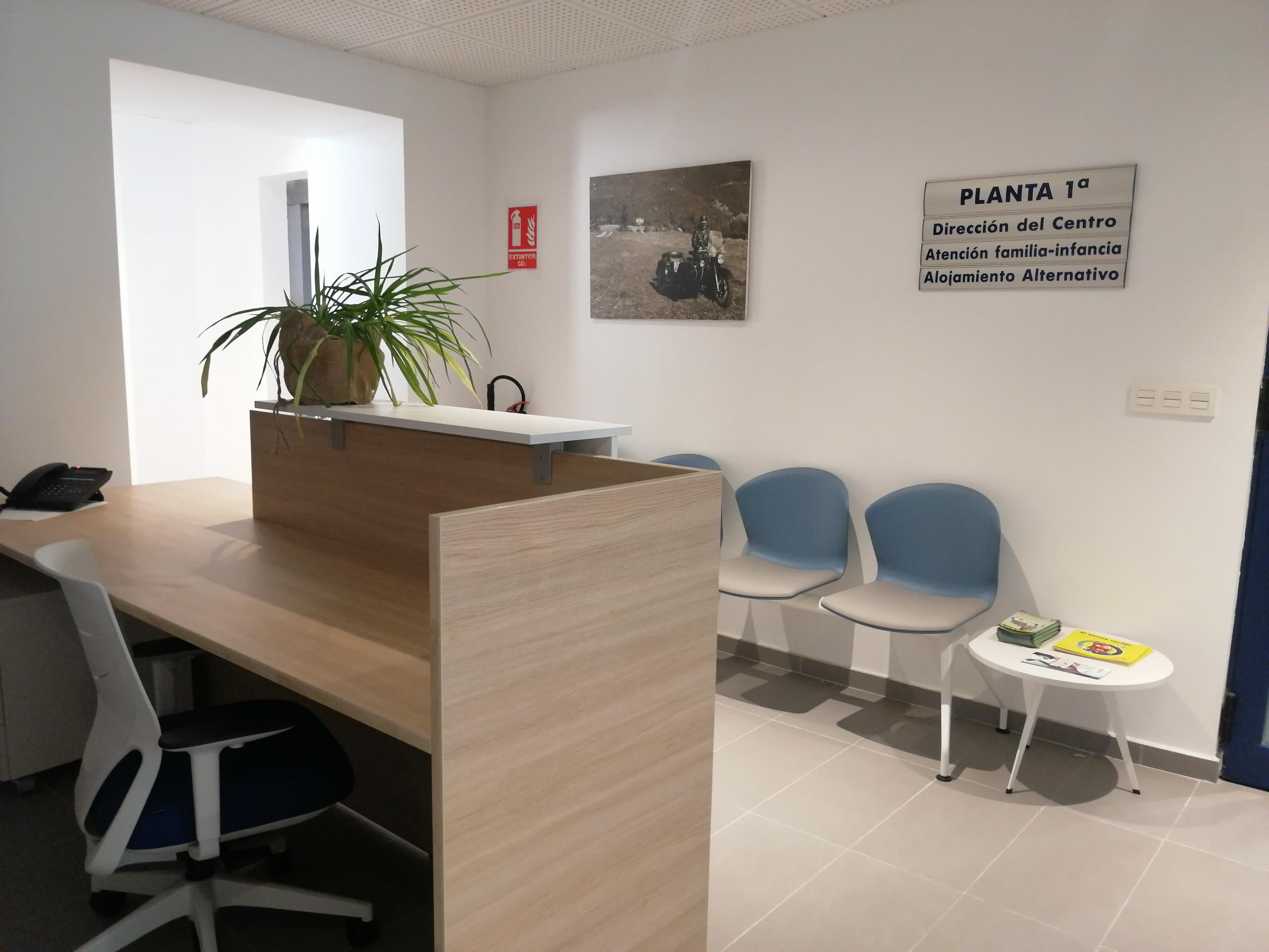 Cada planta cuenta con un espacio de recepción