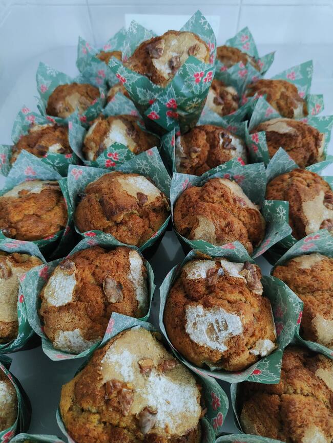 Panecillos de nueces