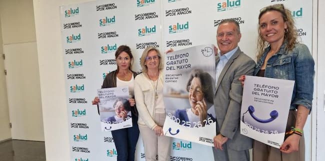 Sanidad y Bienestar Social impulsan una campaña conjunta para difundir el Teléfono del Mayor