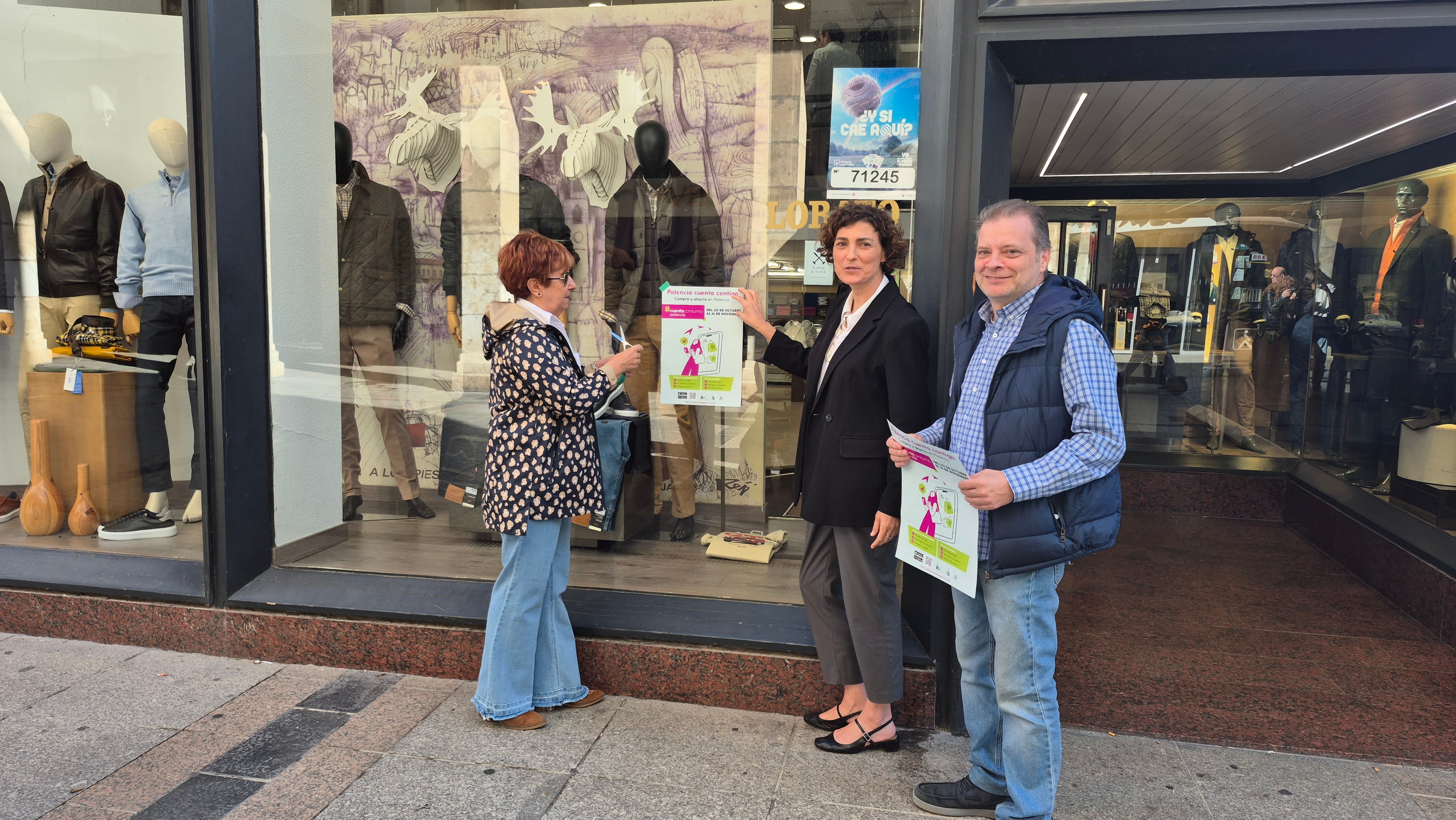 Cuenta Consumo Palencia reanima las compras de otoño con 500.000 euros para impulsar el comercio local