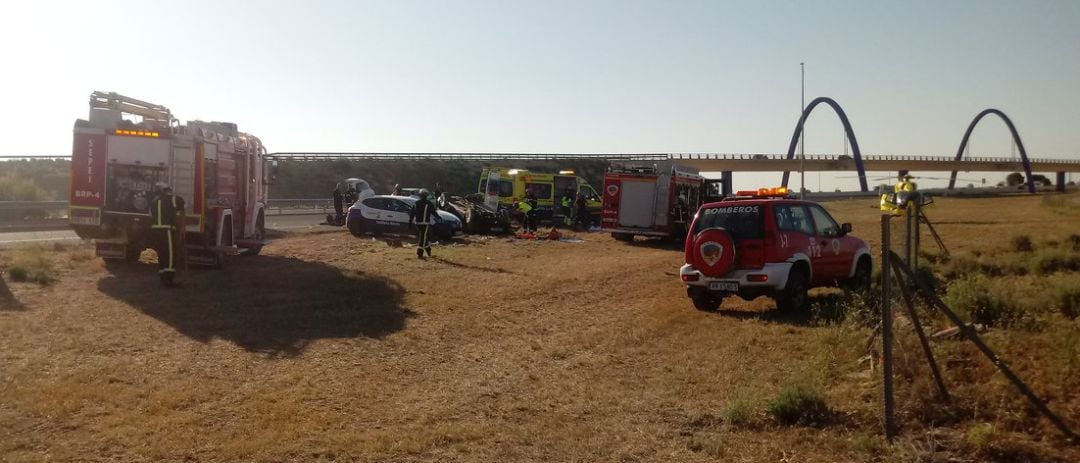 Imagen de archivo de uno de los accidentes mortales del 2018