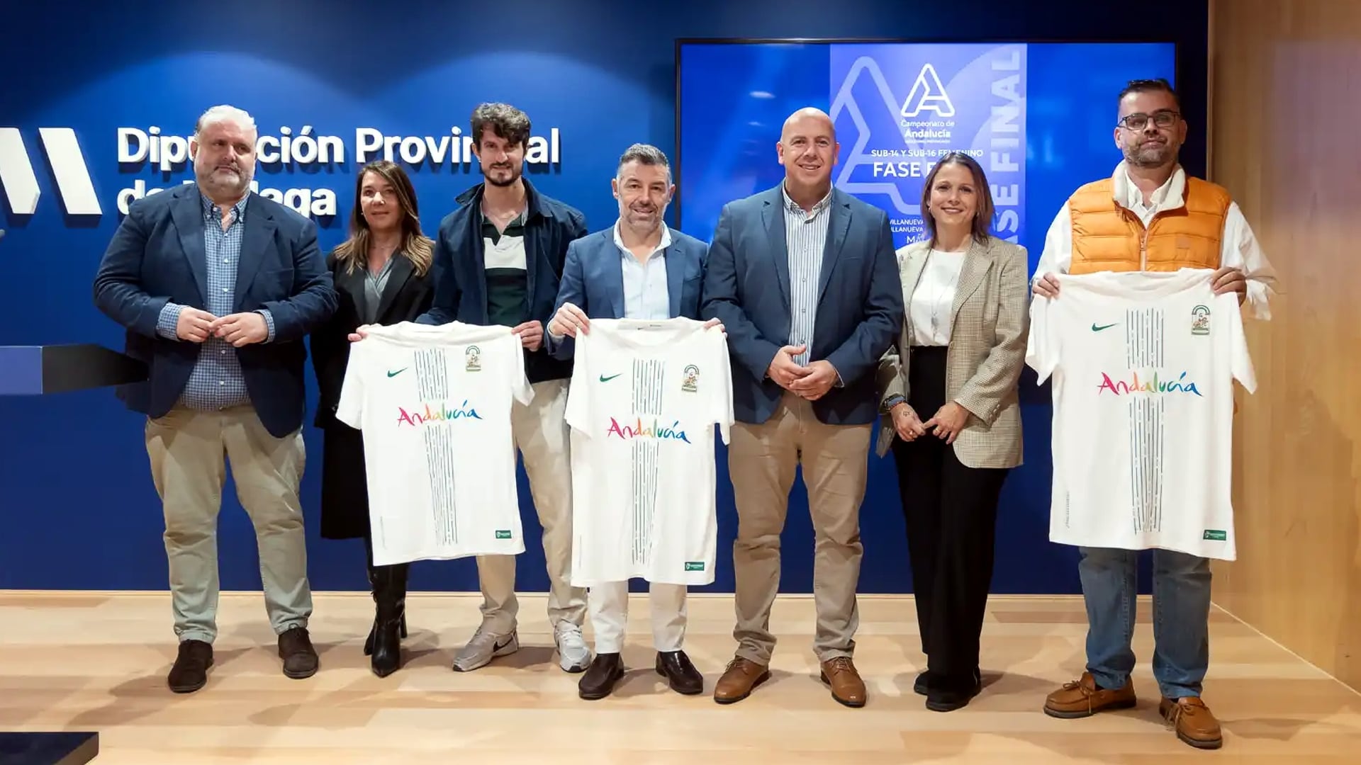 Presentación de la final del Campeonato de Andalucía de Selecciones Femeninas de Fútbol Sub14 y Sub16