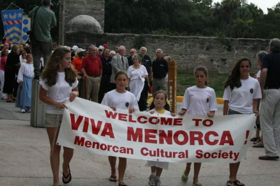 Cada año se celebra un acto cultural que recuerda el pasado menorquín de muchas familias de San Agustín (Florida) 