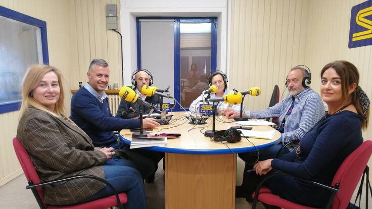 Tertulia de balance de la legislaturalos grupos municipales en el Ayuntamiento de Jaca