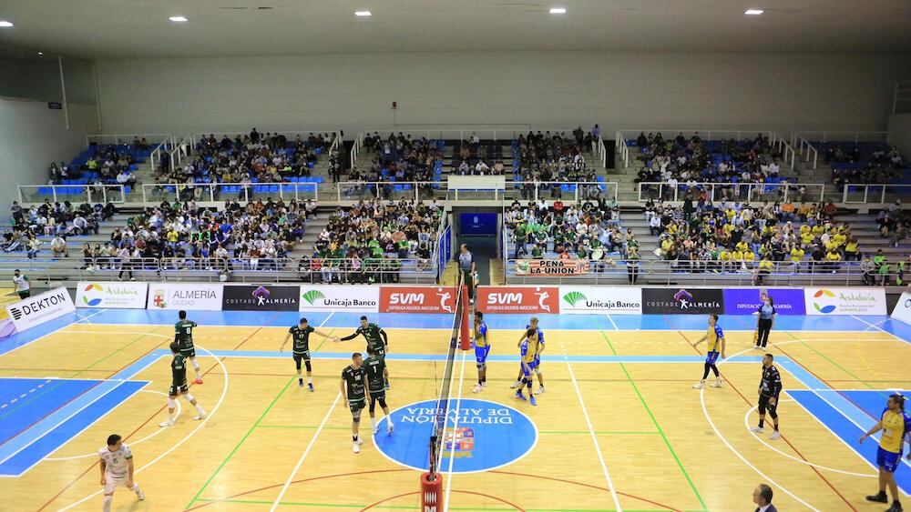 Partidazo de voleibol.