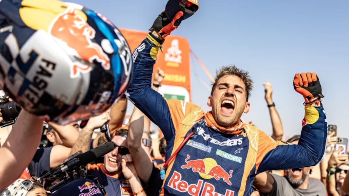 Luciano Benavides gana por dos segundos el Dakar más apretado de la historia: "Sabía que llevaba mi nombre"