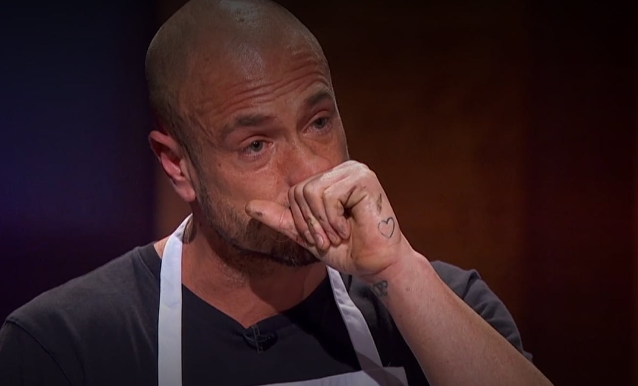 David durante su presentación en MasterChef.