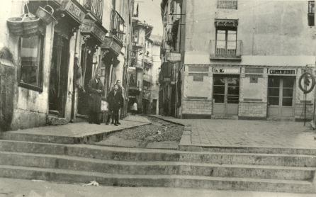 Calle Béjar, donde está situado en la novela el estudio del fotógrafo Tirso Cayuela