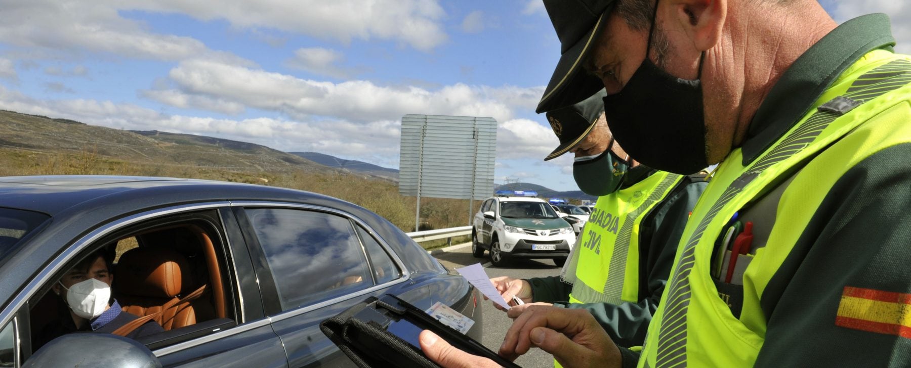 Control de la Guardia Civil (cedida)