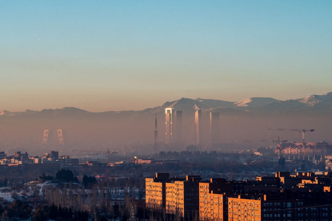 Imagen de la contaminación en Madrid