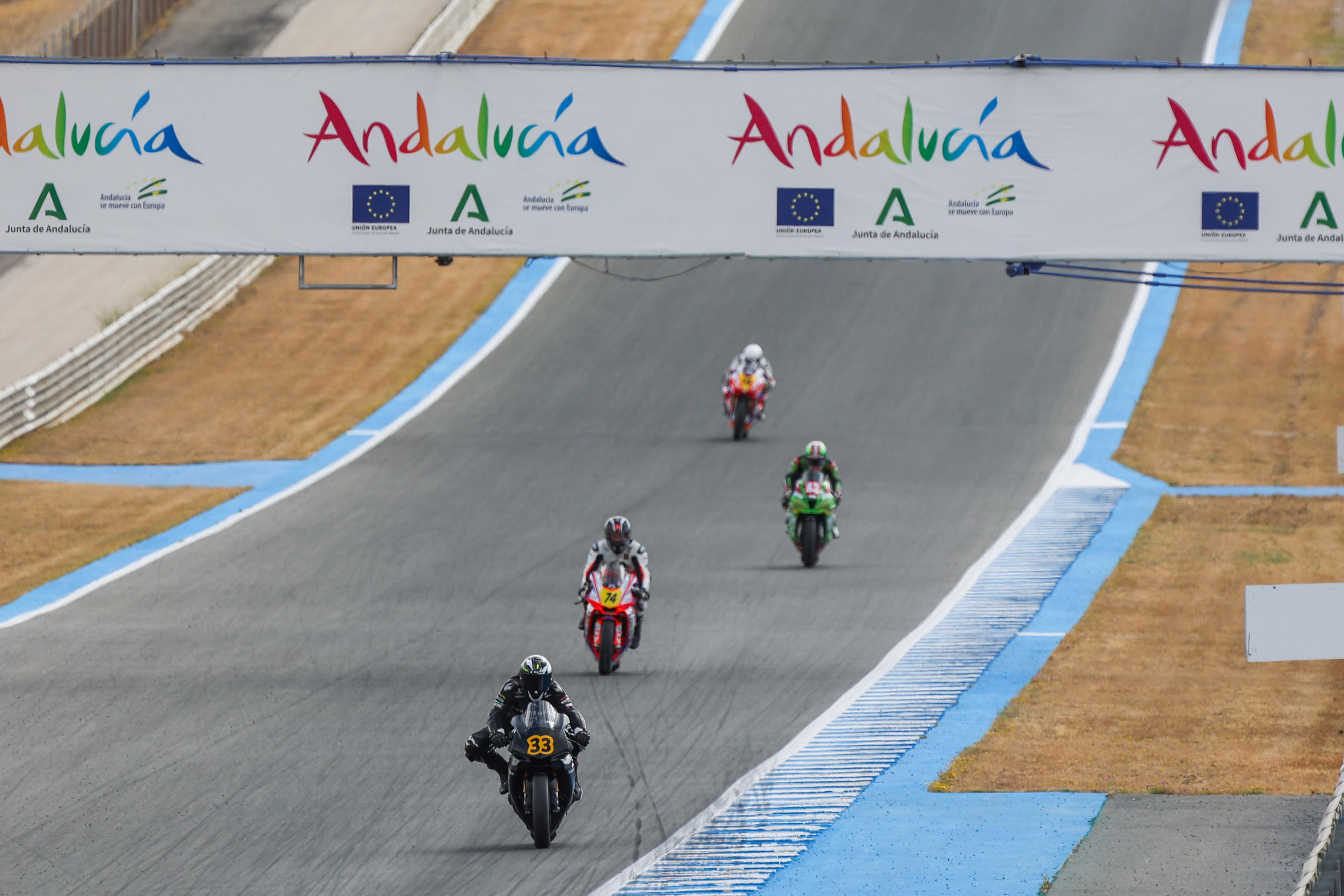 Carrera del Campeonato Andaluz de Velocidad en el Circuito de Jerez