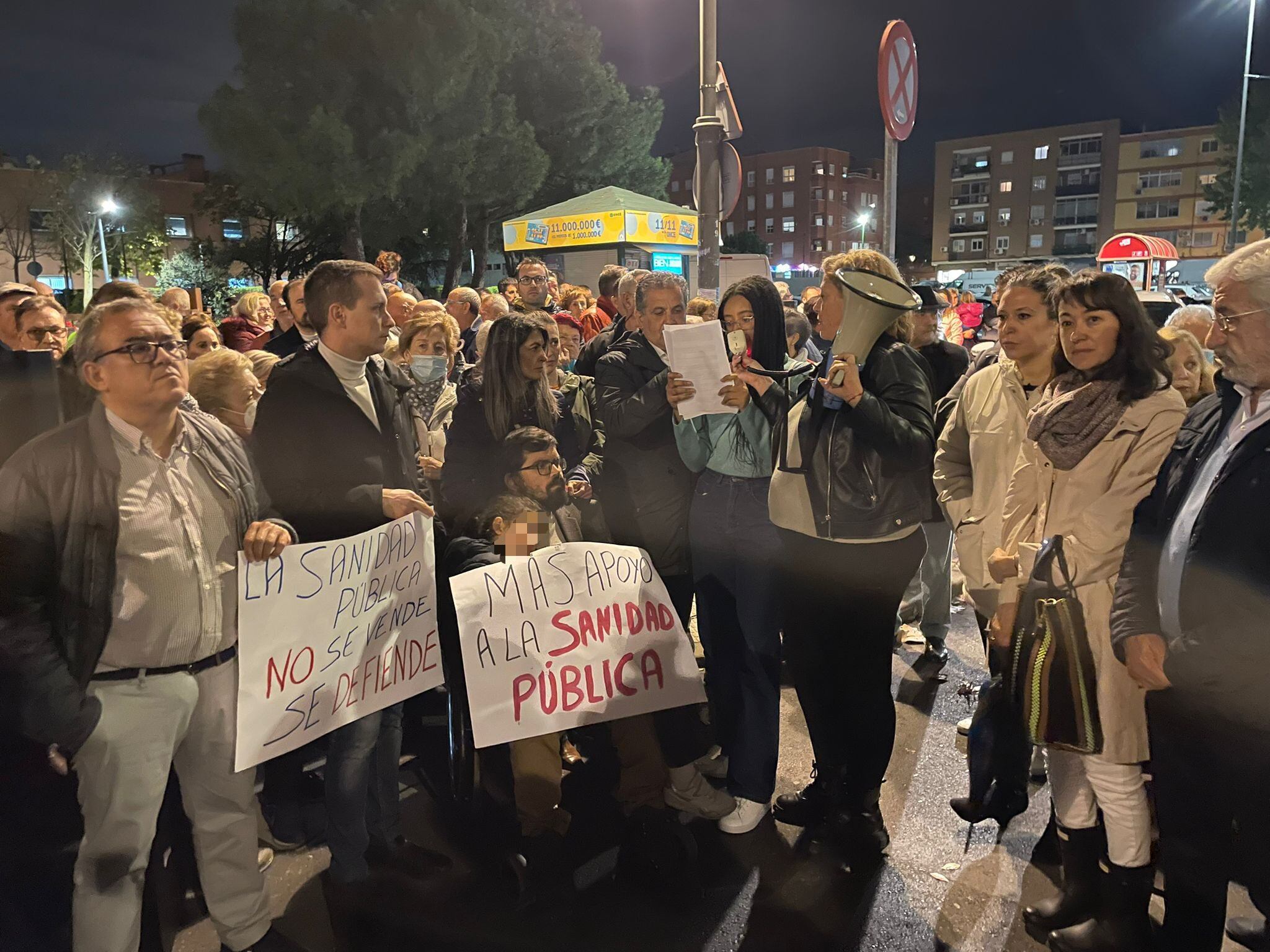 Los manifestantes han criticado el "abandono" de la Comunidad de Madrid hacia Parla