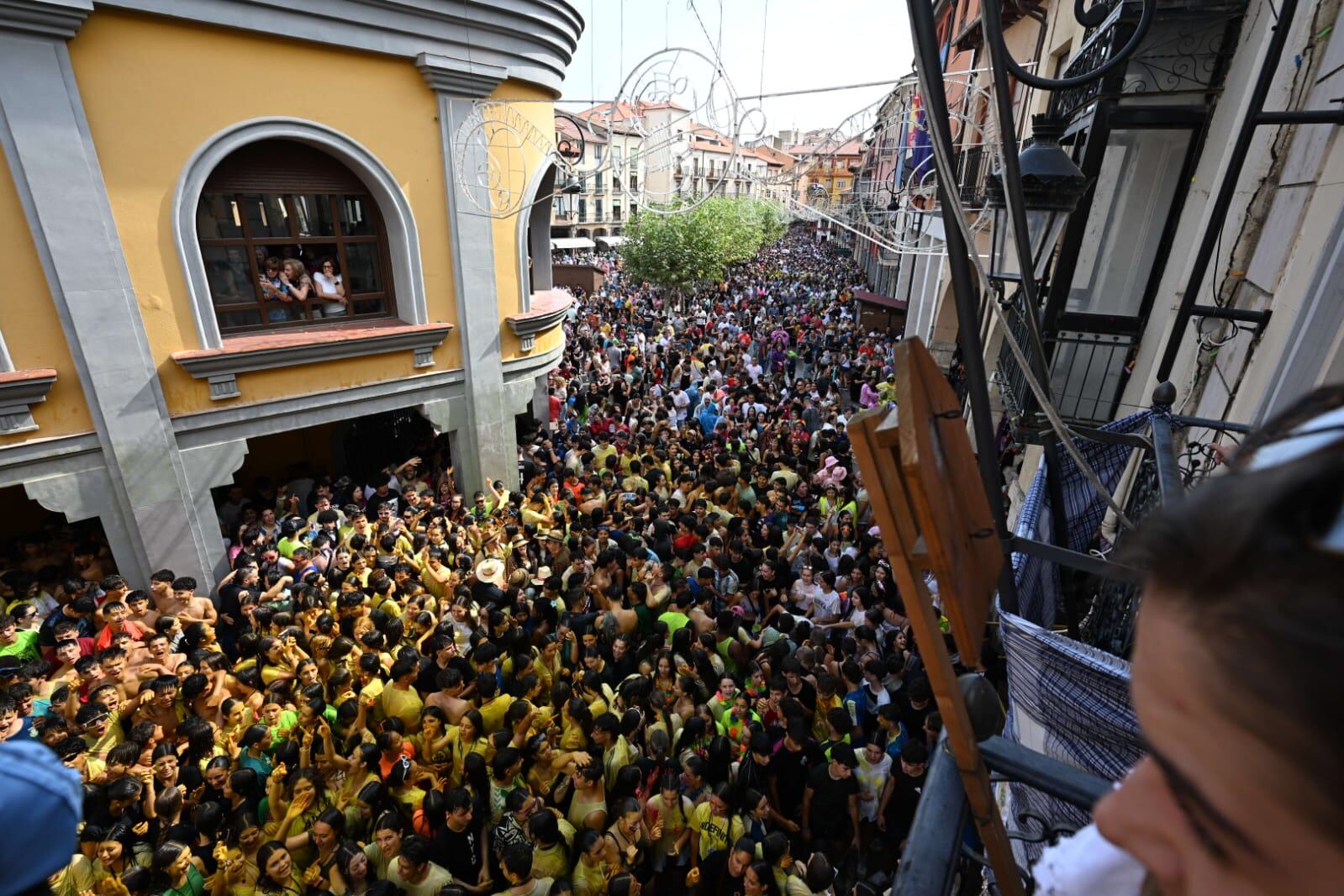 Cañonazo anunciador de las fiestas de Aranda en honor a la Virgen de las Viñas 2025