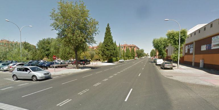 Calle Río Alberche, en el barrio del Polígono.