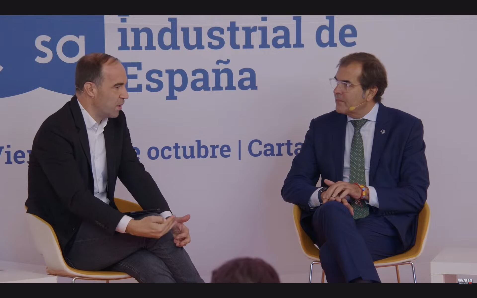 Jordi Fàbrega entrevista a Pedro Pablo Hernández, Presidente de la Autoridad Portuaria de Cartagena