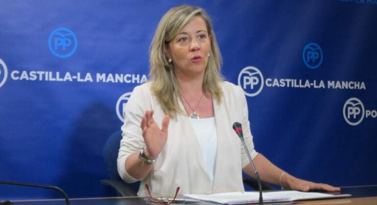 Lola Merino, diputada del PP en las Cortes de Castilla-La Mancha, en una imagen de archivo.