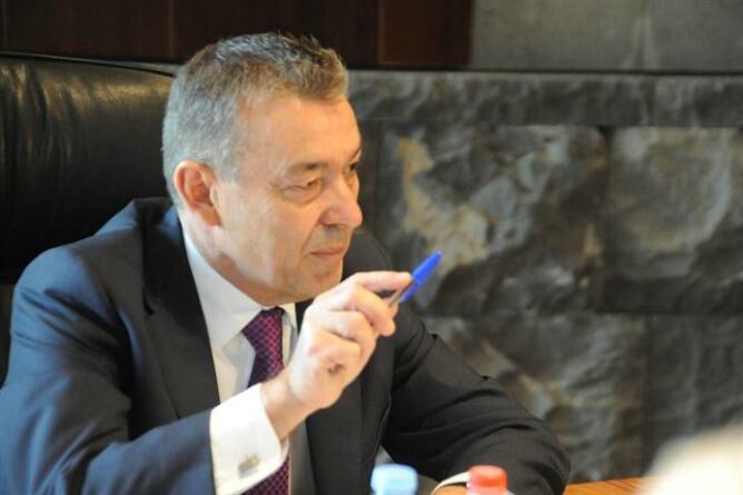 Paulino Rivero, presidente del Gobierno de Canarias