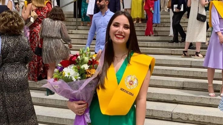 María Isabel Caballero Pastrana, joven galduriense primera en las oposiciones al Cuerpo Nacional de Médicos Forenses